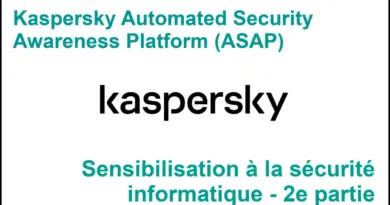 KASAP : formation automatisée de sensibilisation à la sécurité informatique (2)