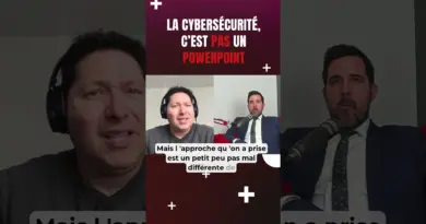 La cybersécurité, c’est pas un PowerPoint